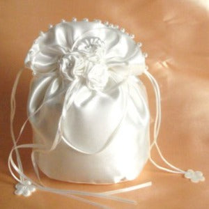 Ivory Wedding Pouch The Wedding Emporium