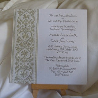 Flourish Hearts Invitation