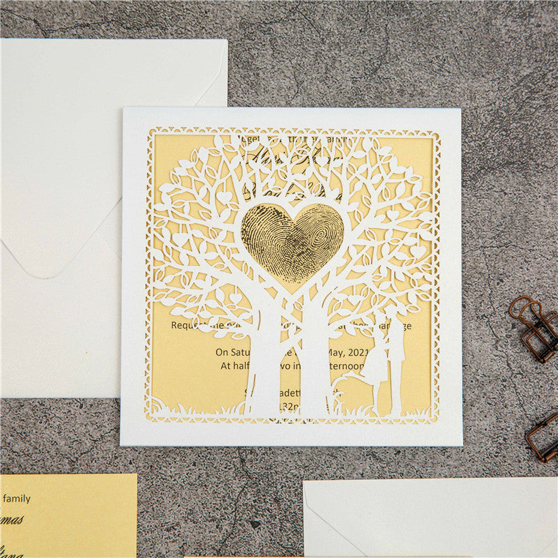 Fairytale Laser Cut Tree Invitation (Ready 2 GO Set)