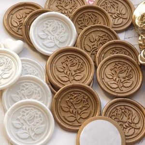 Rose - Self-Adhesive Wax Seals