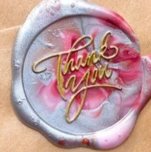 Thank You 2 - Self-Adhesive Wax Seals