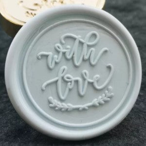 With Love - Self-Adhesive Wax Seals